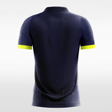 yellow custom short soccer jersey