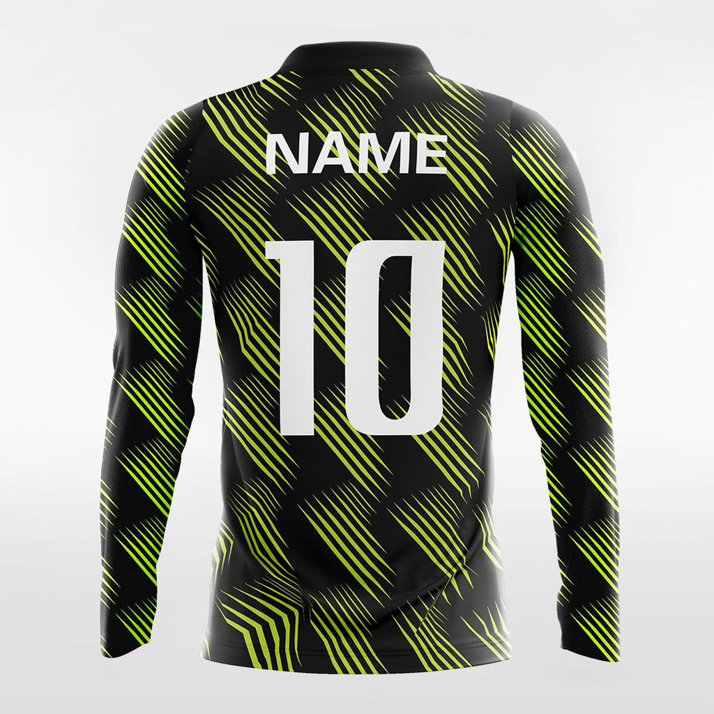 Retro Ⅱ - Customized Men's Sublimated Long Sleeve Soccer Jersey