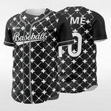 Walk Of Fame - Customized Men's Sublimated Button Down Baseball Jersey
