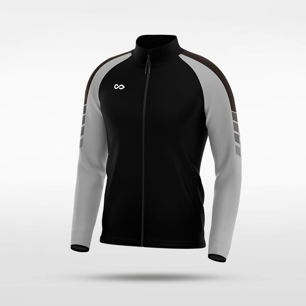 Black Embrace Wind Stopper Full-Zip Jacket for Team
