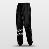 Checkerboard Basketball Training Pants Design
