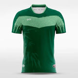 Green Custom Soccer Uniform