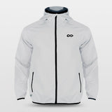 White waterproof jackets for team