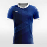 Blue Soccer Uniform Design