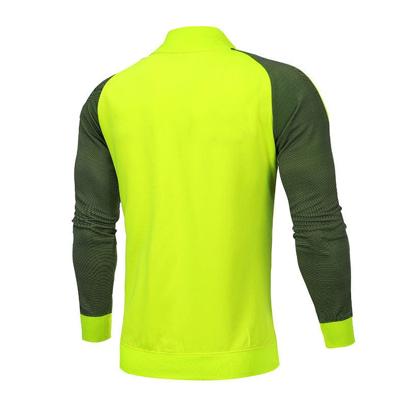Fluorescent Green Custom Men Jacket Design