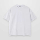 White 190GSM Heavyweight T-Shirt Print Design 