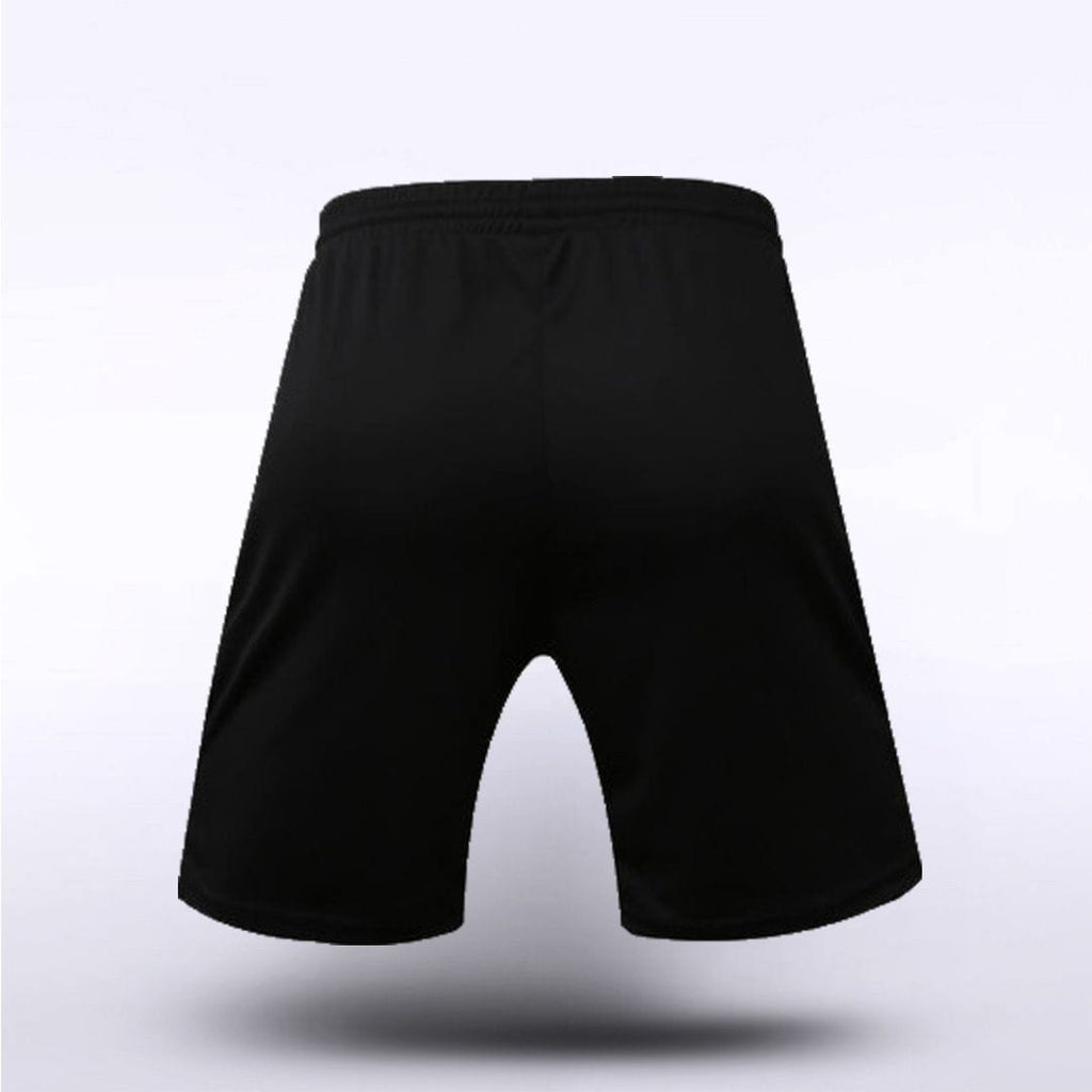 Black Custom Adult Knitted Shorts