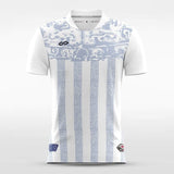White Stripe Soccer Shirts