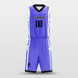 Purple Hero Basketball Set Design