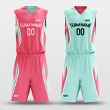 Pink & Mint Reversible Basketball Set