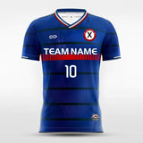 Team France Customized Men's Soccer Jersey