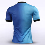 Deep Space Soccer Jersey Design Blue