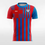 Red & Blue Catalonia 2 Soccer Jersey