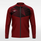 Poseidon Full-Zip Jacket Design Red