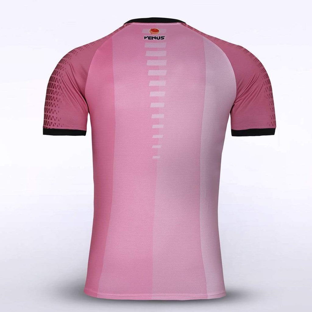 Pink Soccer Uniform Design