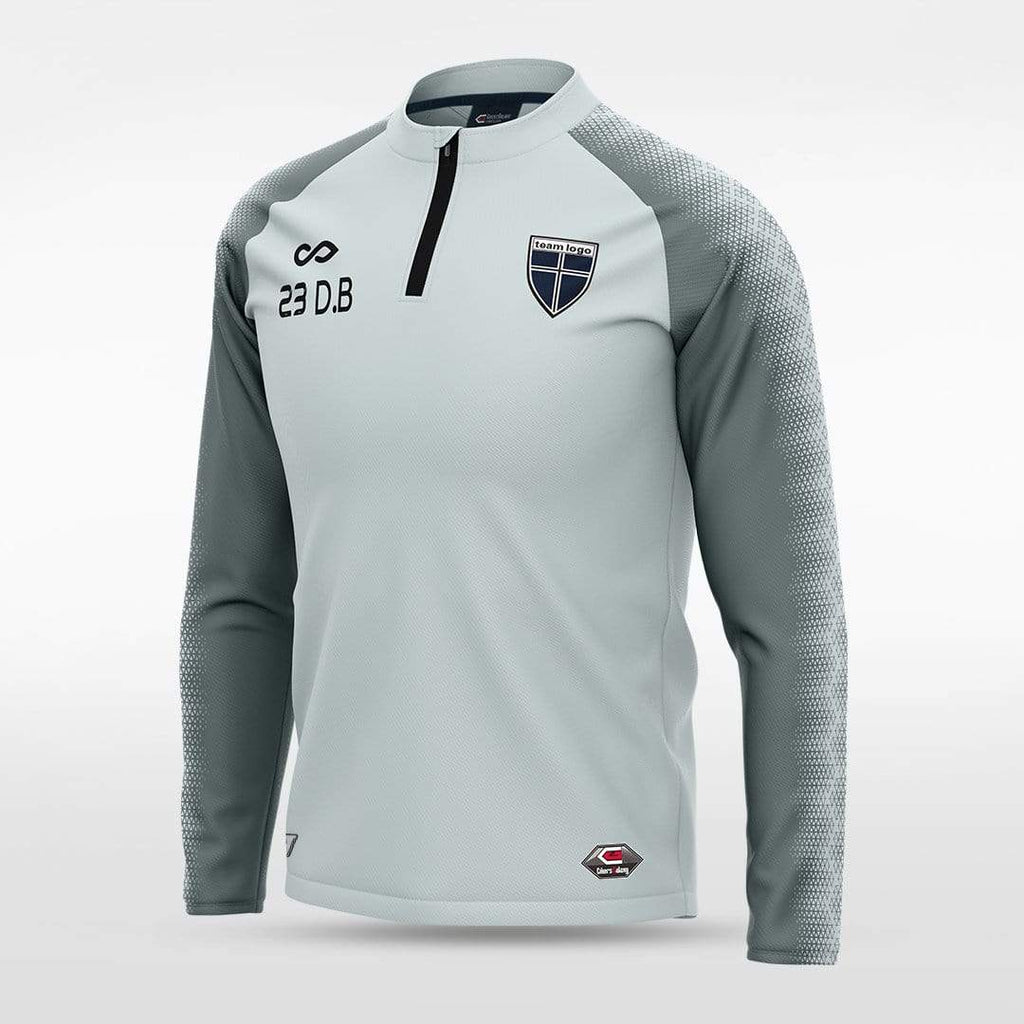 Grey Embrace Radiance Sublimated 1/4 Zip Top