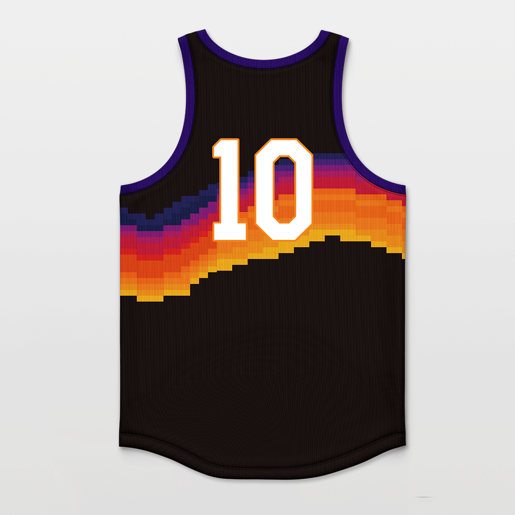 Sun Fire Customized Basketball Sport Shirts 