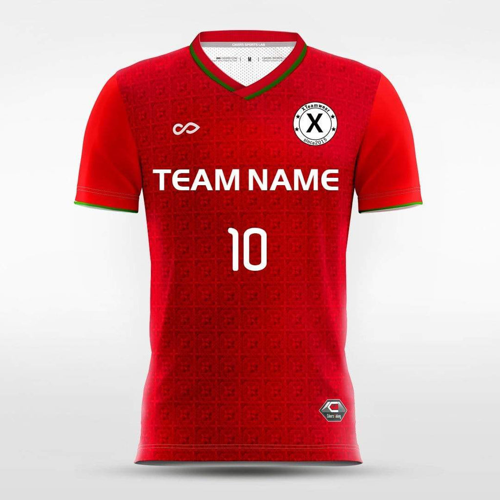 Team Portugal Customized Men's Soccer Jersey
