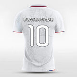 White Custom Soccer Shirts