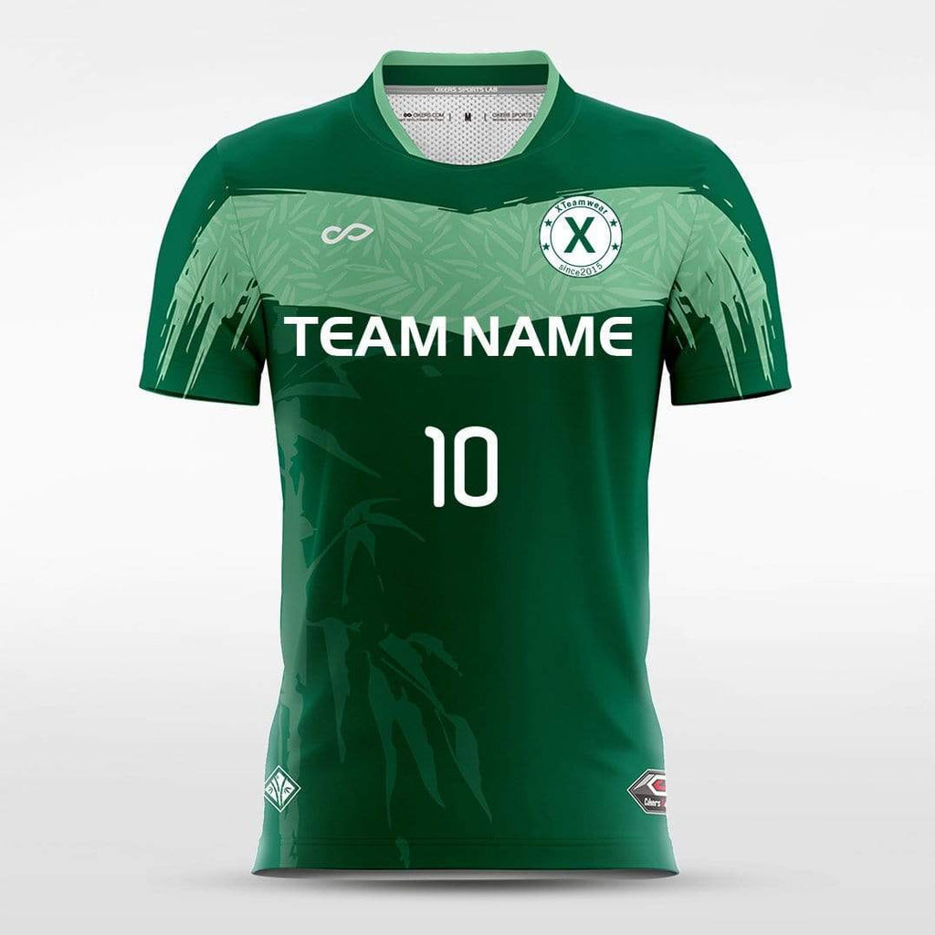 Green Sublimated Jersey Design