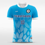 Custom Blue Men's Sublimated Soccer Jersey