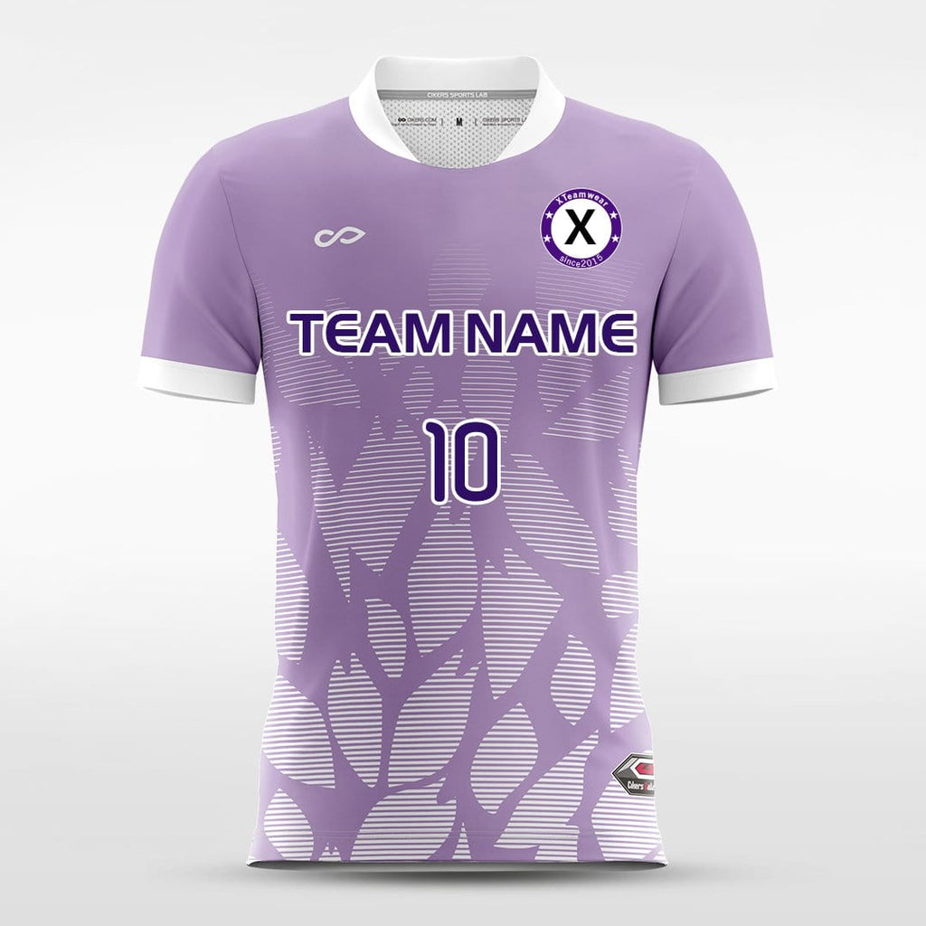 Purple Alien Web Soccer Jersey