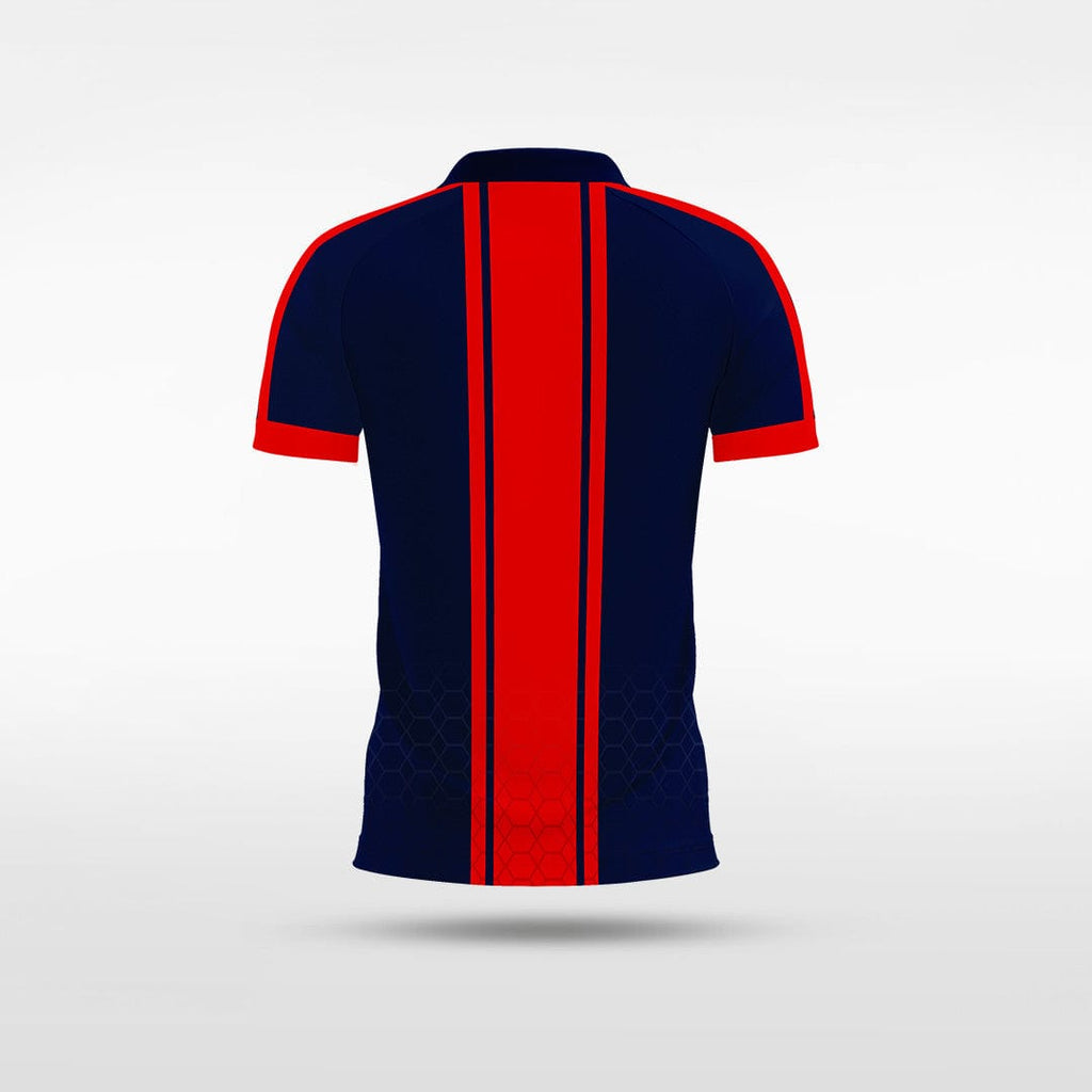 Red & Black Kid's Team Soccer Jersey Design