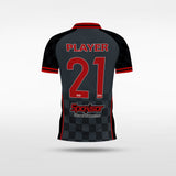 Custom Red Kid's Sublimated Soccer Jersey
