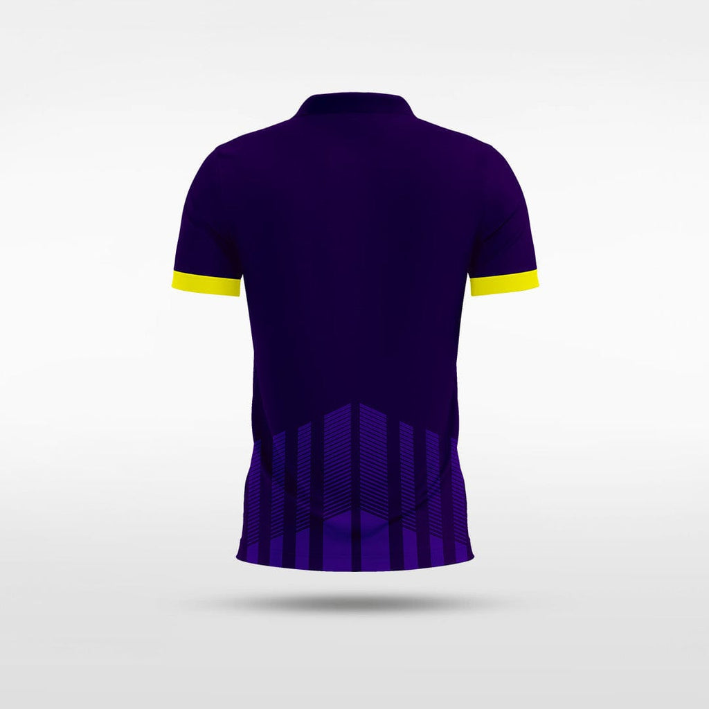 Purple Kid's Team Soccer Jersey Design