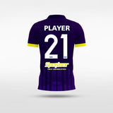 Custom Purple Kid's Sublimated Soccer Jersey