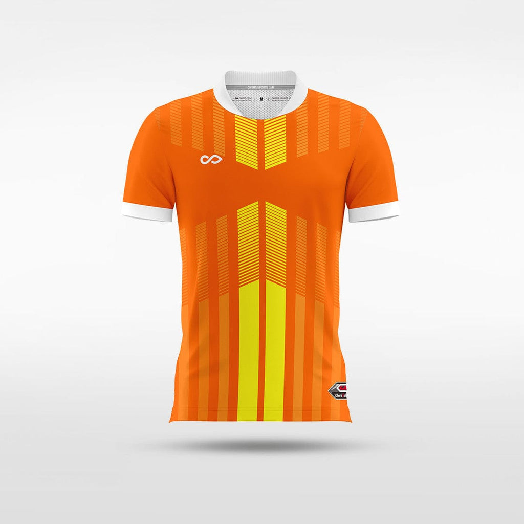 Custom Orange Kid's Soccer Jersey