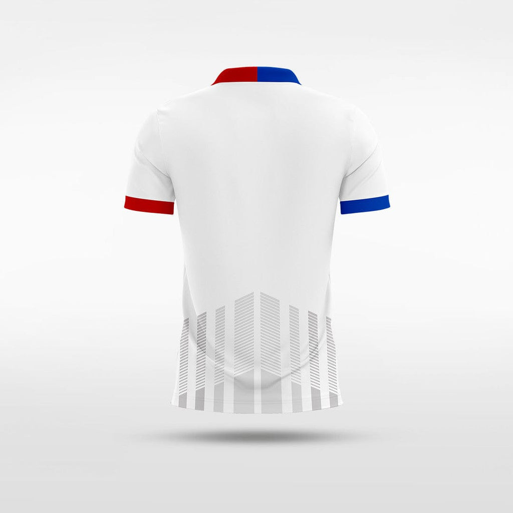 White Kid's Team Soccer Jersey Design