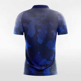 Custom Navy Blue Men's Soccer Jersey