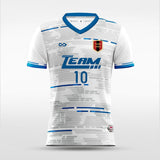 White Domination Soccer Jersey