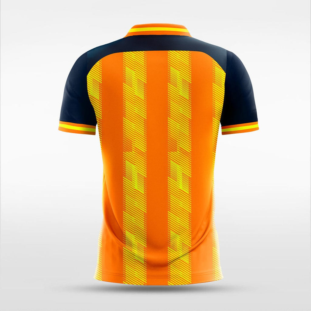 Custom Neon Orange Soccer Jerseys