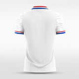 Custom White Men's Sublimated Soccer Jersey