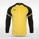 Dragon Vein 2 Custom Sports Zip Jacket Yellow