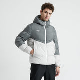Grey and White Winter Jacket