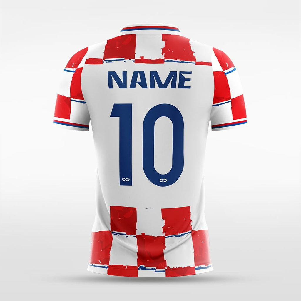 Plaid Soccer Jerseys for Croatia