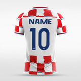 Plaid Soccer Jerseys for Croatia