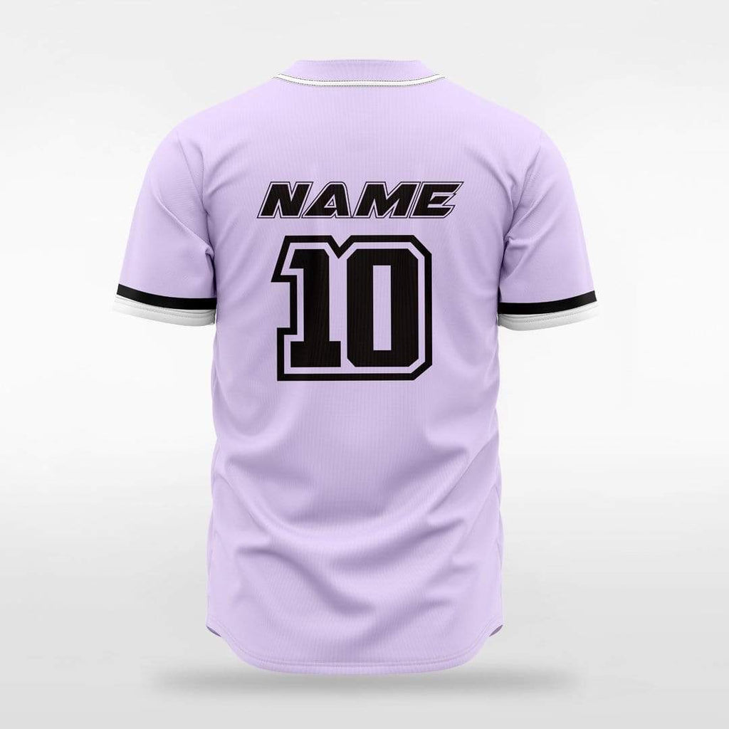 Lavender Men Baseball Jersey