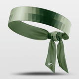 Green Tie Headband