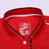Red Adult Custom Stand Collar Polo