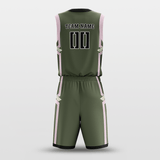 Dark Green Hero Basketball Set Design