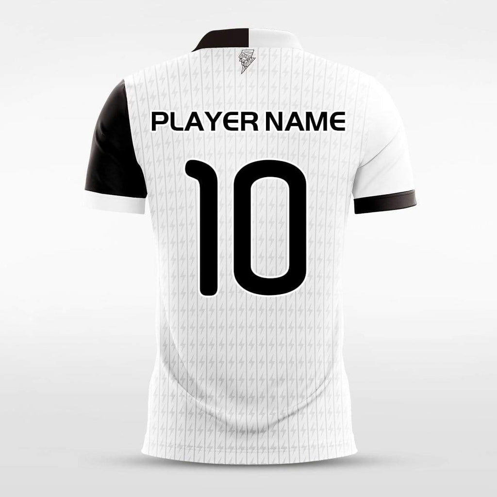 Black&White Custom Soccer Uniform