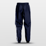 Paisley Basketball Training Pants with pop buttons Design