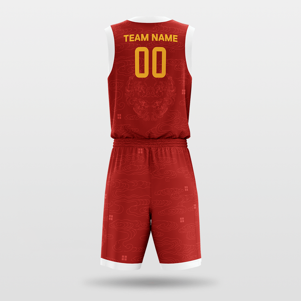 Custom Auspicious Basketball Uniform