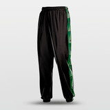 Custom Basketball Training Pants with pop buttons Design