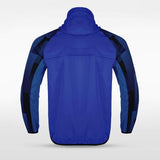 Blue Embrace Urban Forest Customized Full-Zip Jacket Design