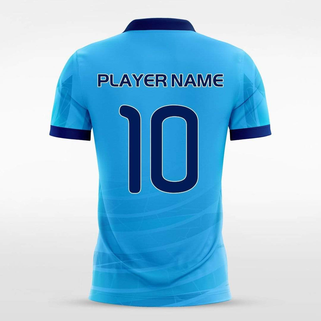 Blue Sublimated Soccer Jersey